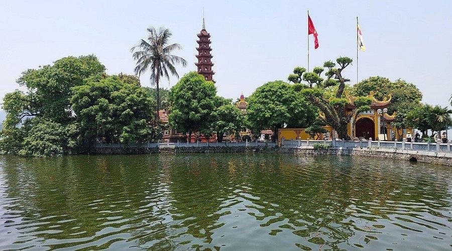 West Lake Hanoi sunset view